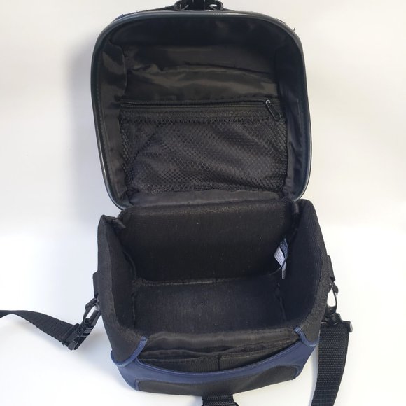 Fellowes Body Glove Camera Bag Padded with Shoulder Strap Pockets Blue Black - Picture 7 of 14